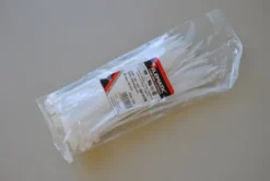 Abraçadeira de serrilha 160X4,5 branco (100un) ELEMATIC