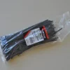 Abraçadeira de serrilha 200X4,8 Preto (100un) ELEMATIC