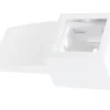 Adptador lateral Q45 P/ calhas 75x20 efapel branco 10968 abr