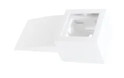 Adptador lateral Q45 P/ calhas 75x20 efapel branco 10968 abr