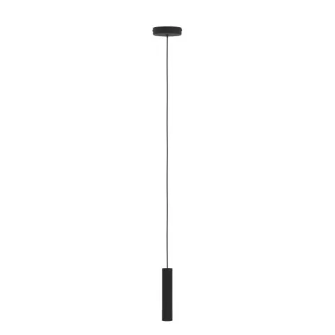 ALMUDAINA Candeeiro de Teto Suspenso LED em Aço Preto 110cm 900926