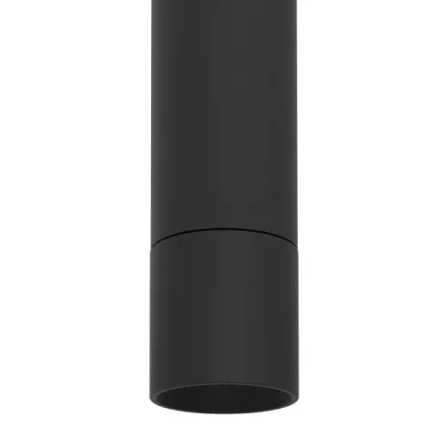 ALMUDAINA Candeeiro de Teto Suspenso LED em Aço Preto 110cm 900926