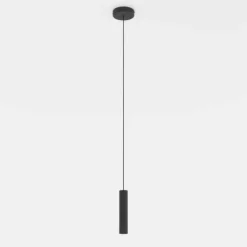 ALMUDAINA Candeeiro de Teto Suspenso LED em Aço Preto 110cm 900926