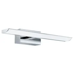 Aplique Casa de Banho LED em Metal Cromado e Plástico Branco TABIANO EGLO 94612