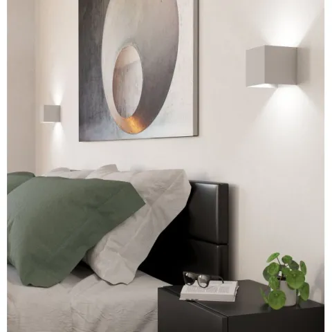 Aplique de Parede Branco com LED Integrado VALMONTONE EGLO 901051