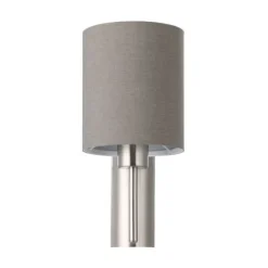 Aplique de Parede com Abajur em Tecido Cinzento PASTERI EGLO 94926