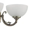Aplique de Parede com Dois Braços em Metal Bronze SAVOY EGLO 82752