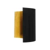Aplique de Parede com Metal Preto e Folha de Ouro FALICETTO EGLO 98759