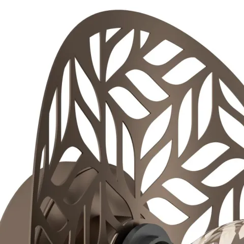 Aplique de Parede com Padrão de Folhas em Bronze SWABY EGLO 44125
