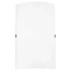 Aplique de Parede com Vidro Branco Acetinado e Níquel Mate TROY 3 EGLO 85979