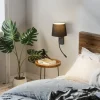 Aplique de parede de cabeceira Forlight Janet