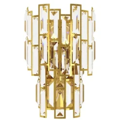 Aplique de Parede em Metal e Cristal CALMEILLES EGLO 39615