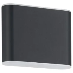 Aplique de Parede Exterior Antracite com LED e CCT GRUTTI EGLO 901025
