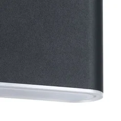 Aplique de Parede Exterior Antracite com LED e CCT GRUTTI EGLO 901025