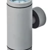 Aplique de Parede Exterior Cinzento em Alumínio Extrudido Tromilux 2067.200.2TX Cinza