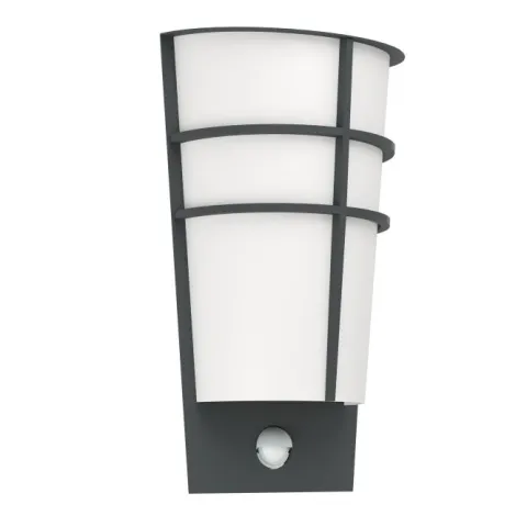 Aplique de Parede Exterior com Sensor Movimento e LED BREGANZO 1 EGLO 96018