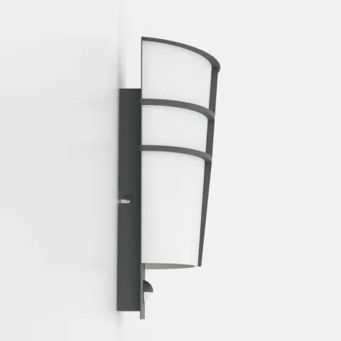 Aplique de Parede Exterior com Sensor Movimento e LED BREGANZO 1 EGLO 96018