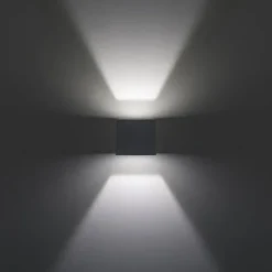 Aplique de Parede Exterior Forlight Rex Preto PX-0432-ANT