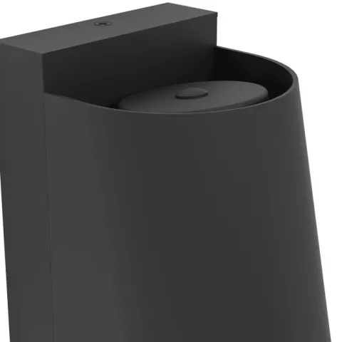 Aplique de Parede Exterior LED Preto STAGNONE EGLO 900691