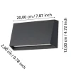 Aplique de Parede Exterior LED com Luz Ajustável SPONGANO EGLO 900887