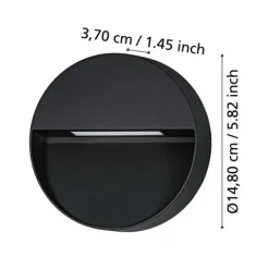 Aplique de Parede Exterior LED com Luz Ajustável MARUGGIO EGLO 900888
