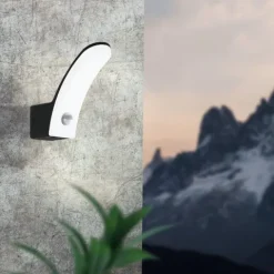 Aplique de Parede Exterior LED com Sensor de Movimento FIUMICINO EGLO 98149