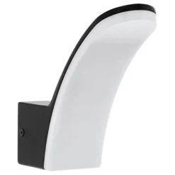 Aplique de Parede Exterior LED em Alumínio Preto FIUMICINO EGLO 98148