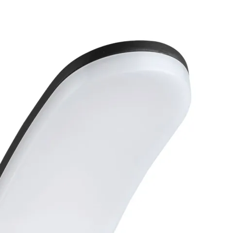 Aplique de Parede Exterior LED em Alumínio Preto FIUMICINO EGLO 98148