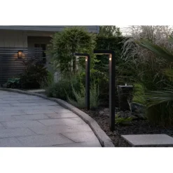 Aplique de Parede Exterior LED com Sensor e Painel Solar BARACCONI EGLO 900245