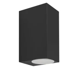 Aplique de Parede Exterior Preto com Dupla Luz GU10 JABAGA EGLO 900276