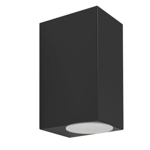 Aplique de Parede Exterior Preto com Dupla Luz GU10 JABAGA EGLO 900276