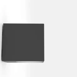Aplique de Parede Exterior Preto com Lâmpada GU10 JABAGA EGLO 900275