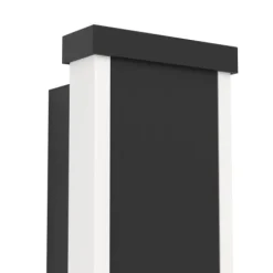 Aplique de Parede Exterior Preto com LED NEVIANO EGLO 900678