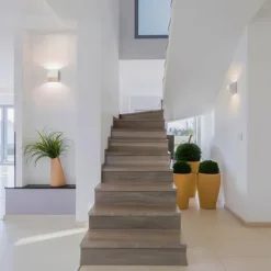 Aplique de parede interior branco Keop - Forlight