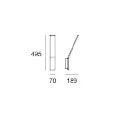 Aplique de Parede Lama ma[&]de 7104