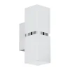 Aplique de Parede LED Branco com Detalhes Cromados PASSA EGLO 95377