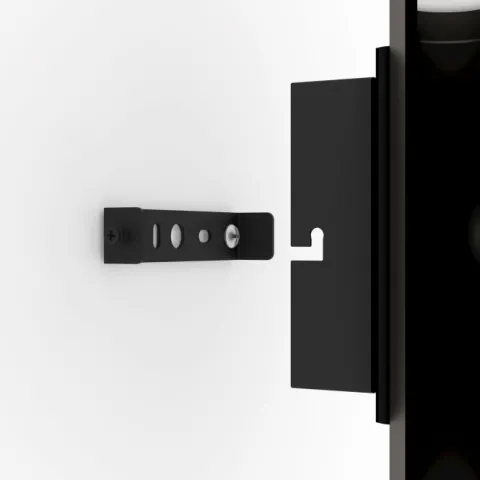 Aplique de Parede LED com Colunas Douradas e Castanho Escuro ESTANTERIOS EGLO 390223