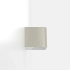 Aplique de Parede LED com Corpo Cubo Níquel Mate SANIA 4 EGLO 98424