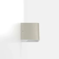 Aplique de Parede LED com Corpo Cubo Níquel Mate SANIA 4 EGLO 98424