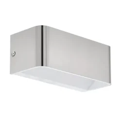 Aplique de Parede LED com Corpo Cubo Níquel Mate SANIA 4 EGLO 98425