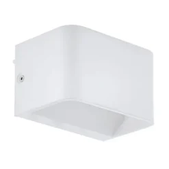 Aplique de Parede LED com Corpo Cubo em Alumínio Branco SANIA 4 EGLO 98421