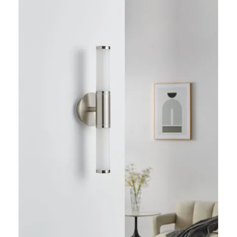 Aplique de Parede LED com Difusor em Vidro Opalino PALMERA EGLO 87222