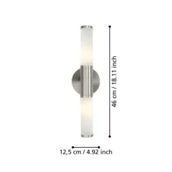 Aplique de Parede LED com Difusor em Vidro Opalino PALMERA EGLO 87222