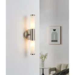 Aplique de Parede LED com Difusor em Vidro Opalino PALMERA EGLO 87222