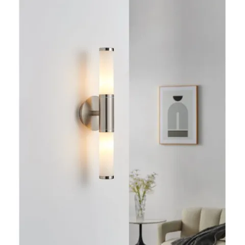 Aplique de Parede LED com Difusor em Vidro Opalino PALMERA EGLO 87222