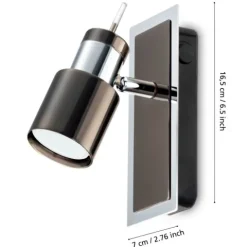 Aplique de Parede LED com Foco Ajustável DAVIDA 1 EGLO 30832