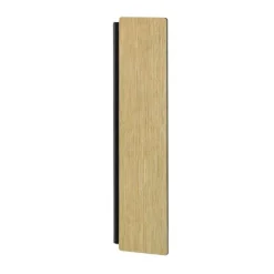 Aplique de Parede LED com Madeira e Aço Preto ZUBIALDE EGLO 901741