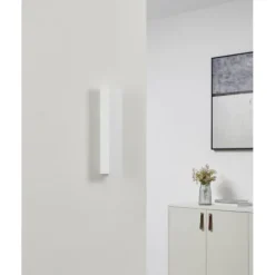 Aplique de Parede LED com Painel Giratório em Alumínio e Aço ZUBIALDE EGLO 99086