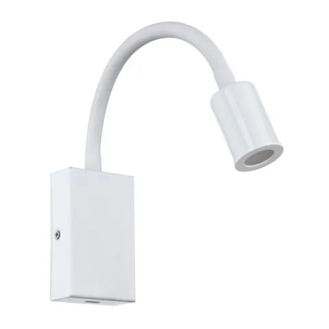 Aplique de Parede LED com Pescoço Ajustável e Porta USB TAZZOLI EGLO 96566