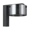 Aplique de Parede LED com Vidro Preto Fumado COPILLOS EGLO 39876